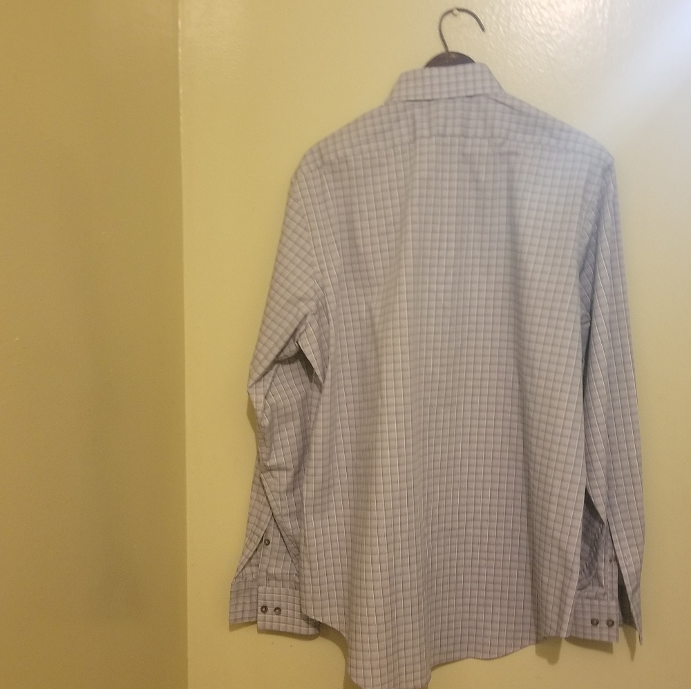 CALVIN KLEIN SLIM-FIT STRETCH BUTTON UP SHIRT - Picture 5 of 5